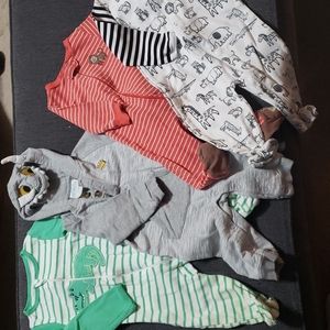 Lot of baby PJs sizes 6-9 month